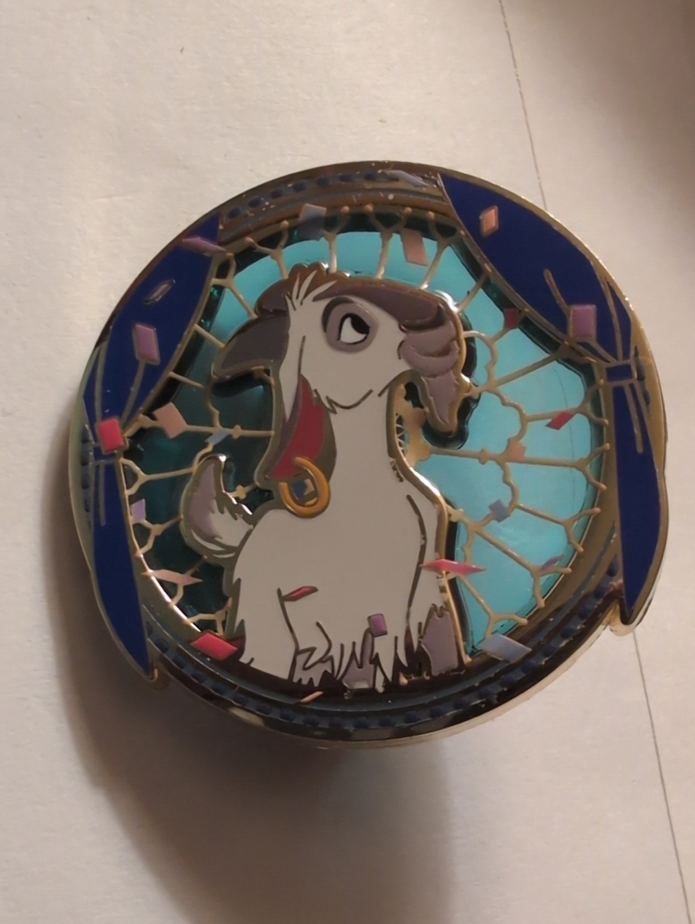 2026 BoxLunch Hunchback Of Notre Dame enamel blind box pin - Djali
